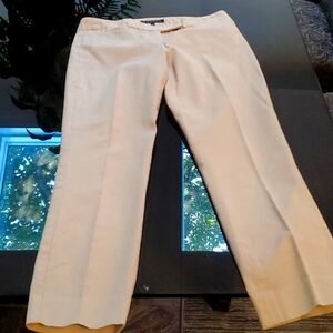Theory women’s tan ankle pants Size 2 regular